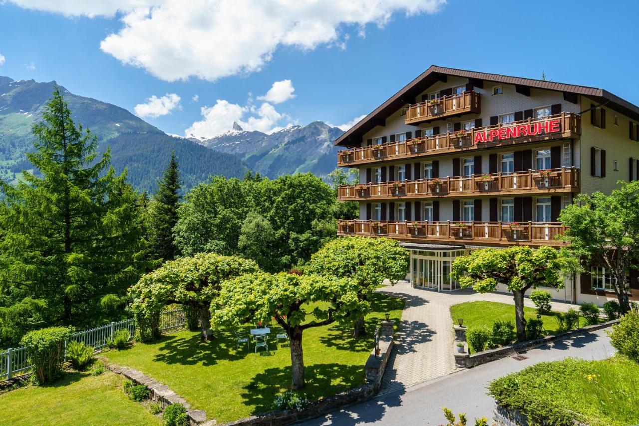 Hotel Alpenruhe - Vintage Design Hotel Wengen Exterior foto