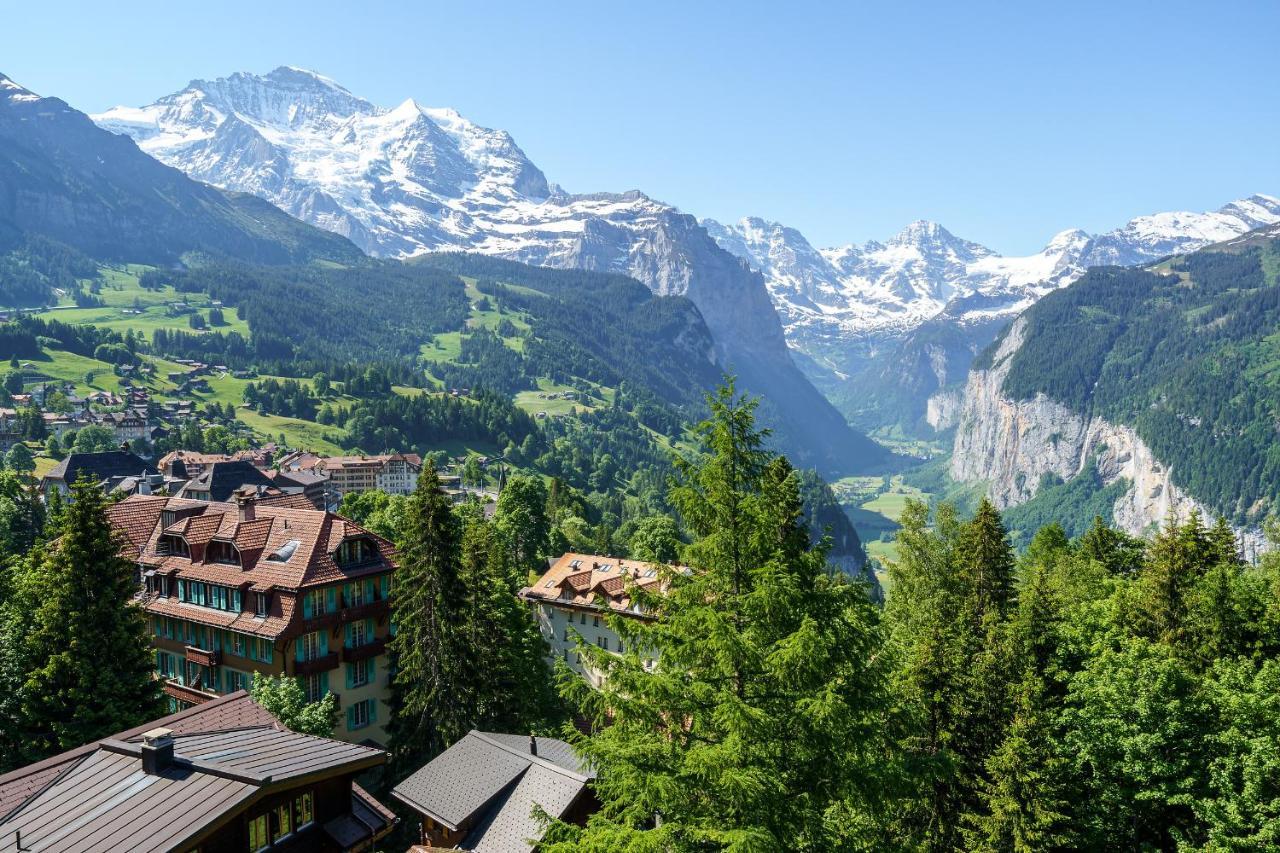 Hotel Alpenruhe - Vintage Design Hotel Wengen Exterior foto