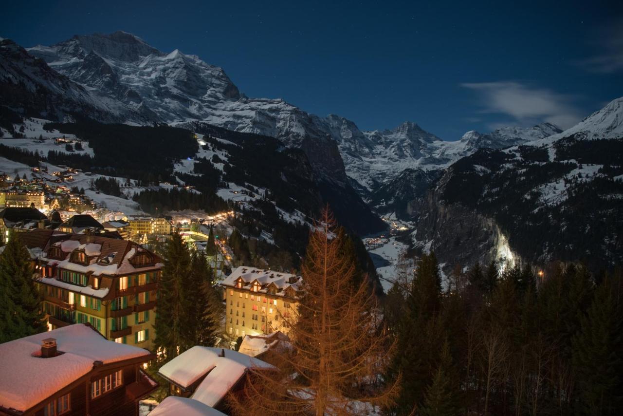 Hotel Alpenruhe - Vintage Design Hotel Wengen Exterior foto